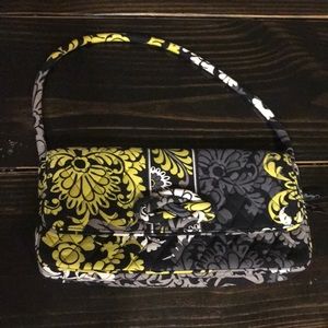 NWOT Black/chartreuse purse